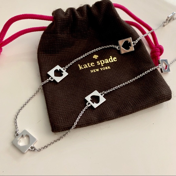 kate spade Jewelry - Authentic Kate Spade classic logo chain necklace